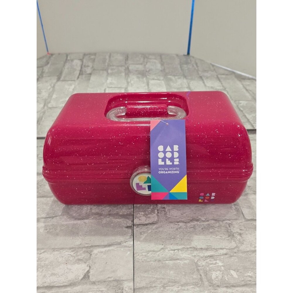 On-The-Go Girl Shooting Star Cosmetic Organizer Makeup Accessory Case NWT